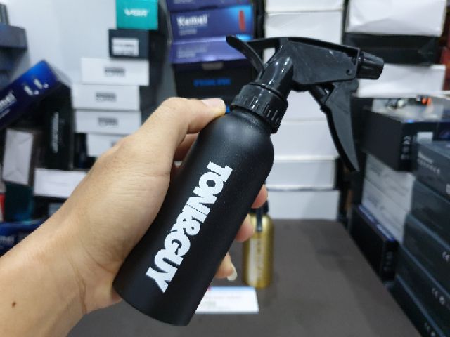 Bình Xịt Nước Phun Sương Tony&Guy, Bình Nhôm Xịt Nước Cắt Tóc Nam Dung Tích 200ml.