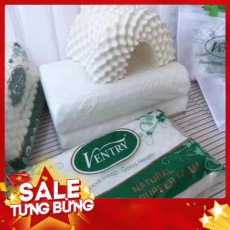 [XẢ KHO+FREE SHIP]  GỐI CAO SU NON THIÊN NHIÊN THÁI HÃNG VENTRY SIÊU BỀN HÀNG CAO CẤP (Gia dụng tiện ích 1102)