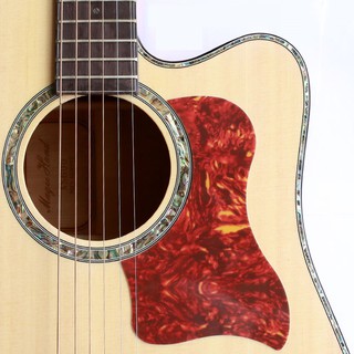 Miếng dán chống xước đàn Guitar hổ phách đỏ