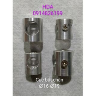 Khớp bắt chân giá treo đèn ∅16-∅19.(giá cho 2 cái).