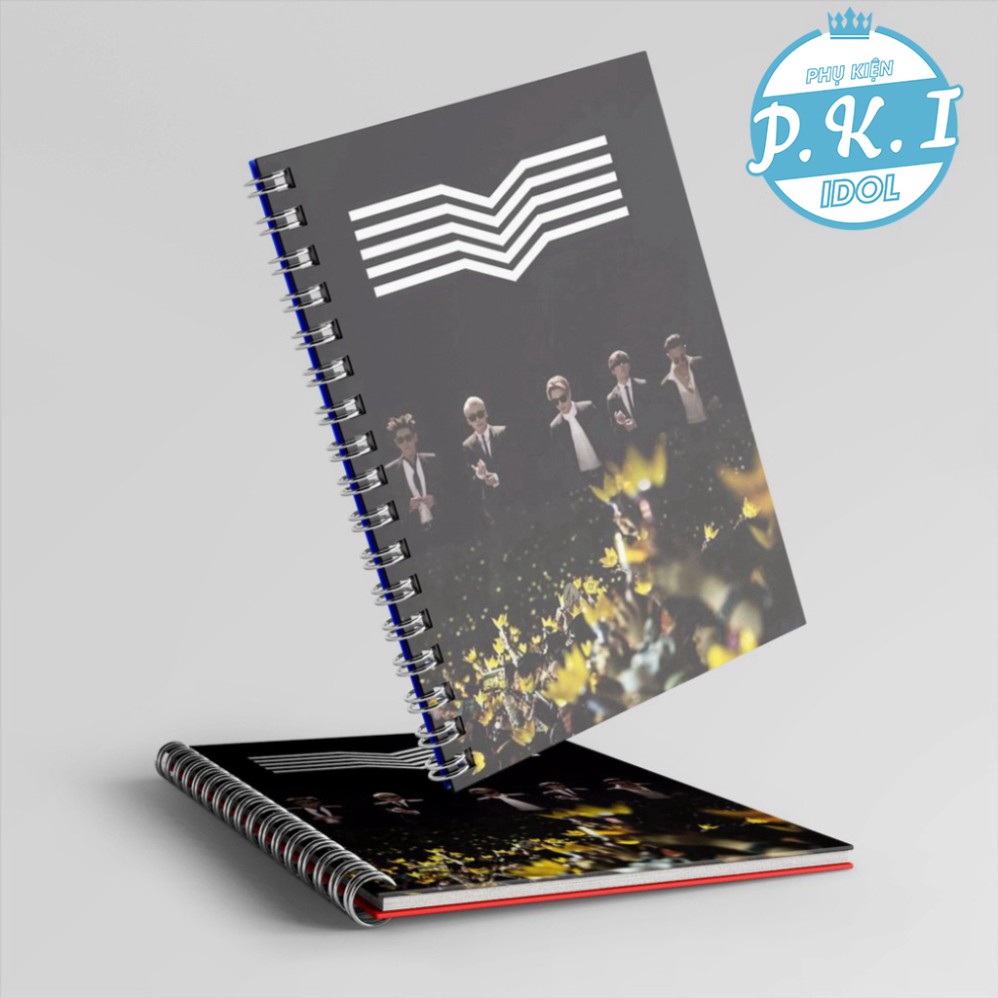 Sổ Còng Notebook IN HÌNH NHÓM NHẠC BIGBANG - QUÀ TẶNG K-POP