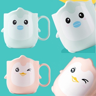 Cốc Uống Nước Cho Bé Hình Vịt Đáng Yêu, Ly Uống Sữa Cho Bé bằng nhựa PP cao cấp an toàn - nutivegan