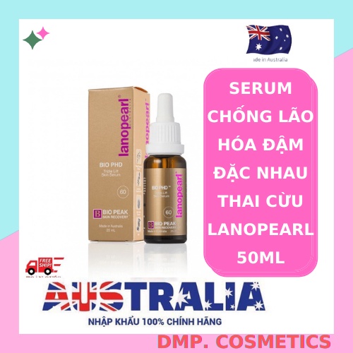 Serum chống lão hóa nhau thai cừu đậm đặc gấp 3 lần Lanopearl Bio PHD Skin LB42 25ml [Nhập Khẩu Chính Hãng]