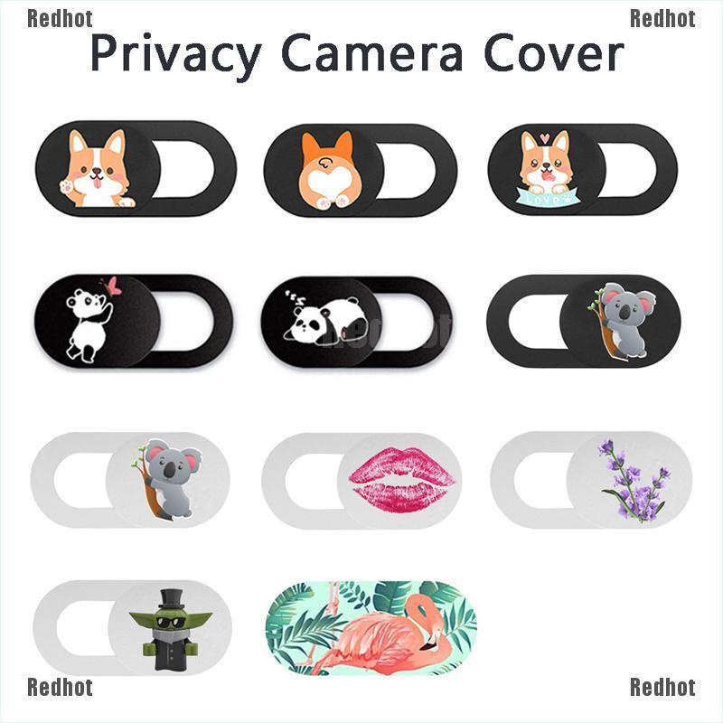 1 Nắp Trượt Bảo Vệ Webcam In Hoạt Hình Thời Trang