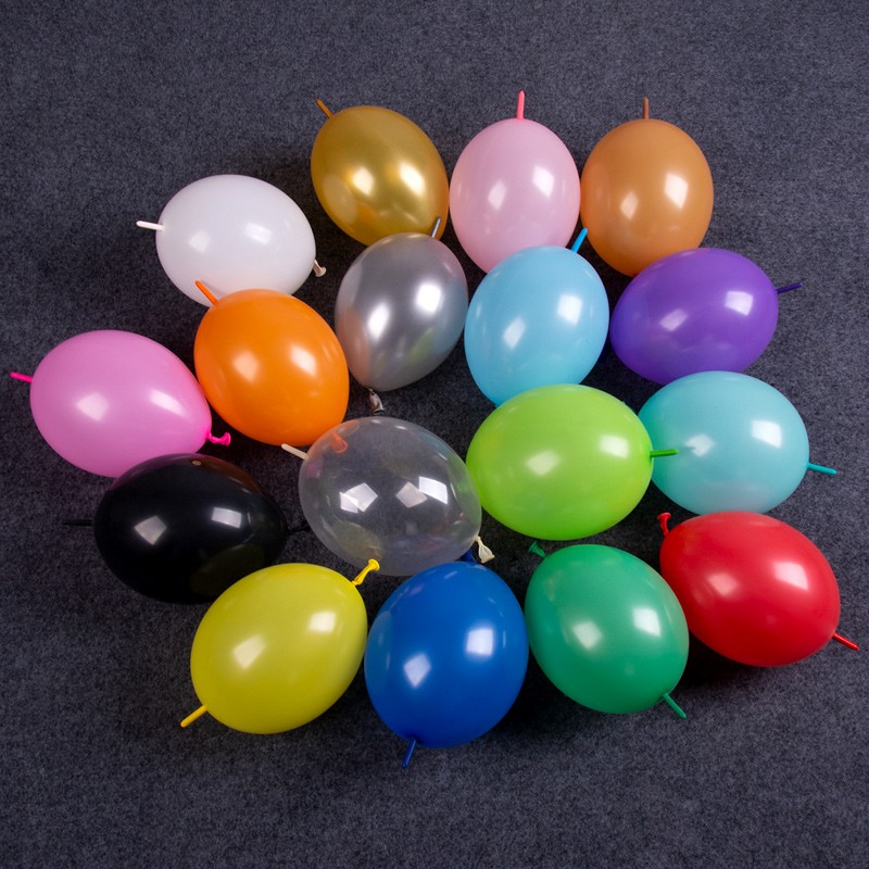Bong Bóng Thái có đuôi 12"  - Bịt 10 cái