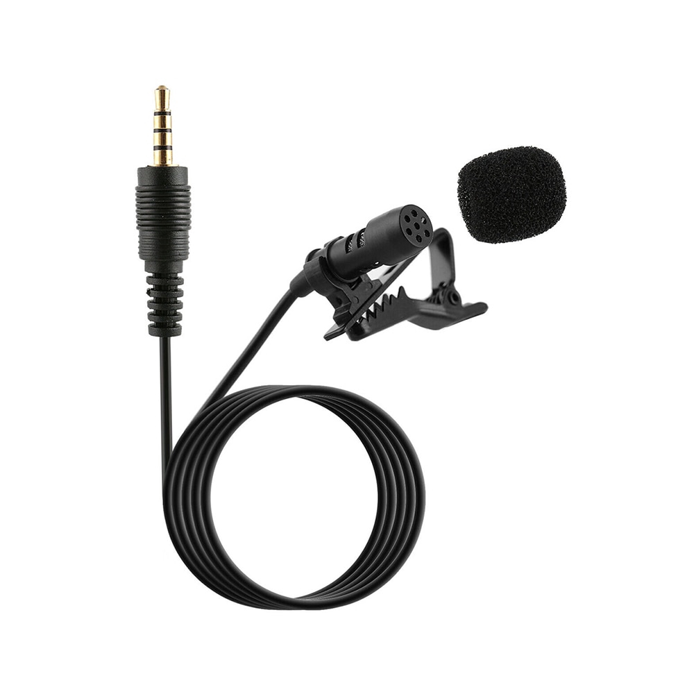 Micro Cài Áo Mini Bằng Kim Loại Dùng Để Hát Karaoke / Giảng Dạy / Thu Âm Cho Điện Thoại / Máy Tính