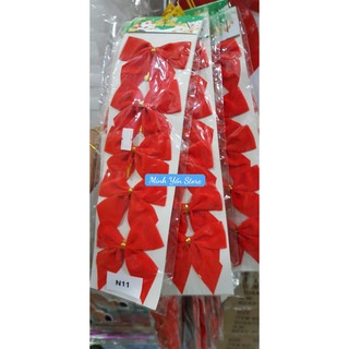 Nơ vải trang trí cây thông giáng sinh ( Vĩ 5c)