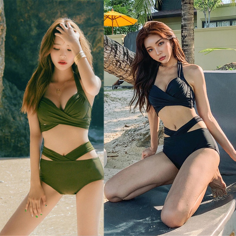 Bikini Nâng Ngực Hở Lưng Màu Sắc Thời Trang Cho Nữ
