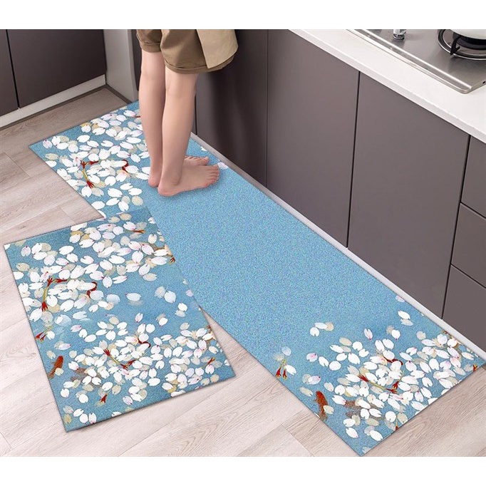 Bộ 2 thảm bếp phong cách sang trọng (BST01) mẫu ngẫu nhiên