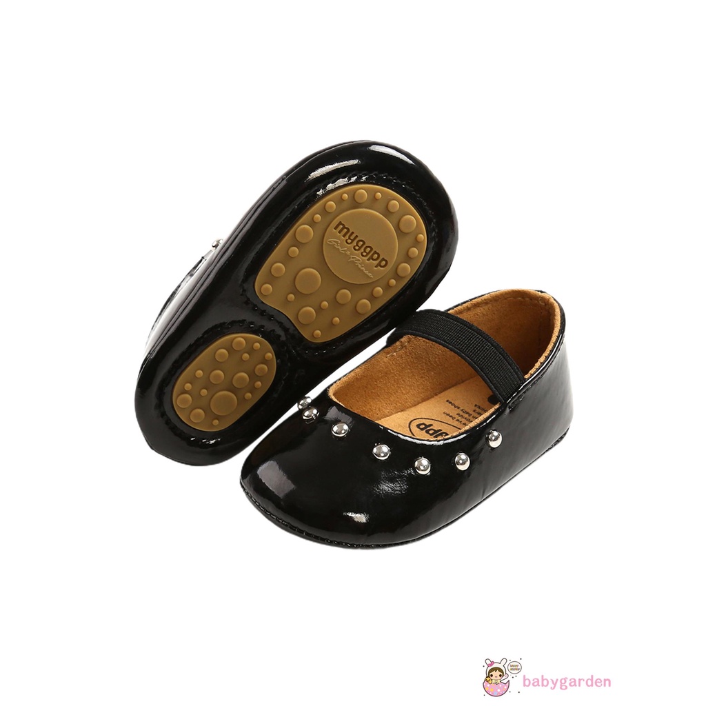 Giày Công Chúa Da Pu Màu Trắng / Đỏ / Đen / Hồng / Vàng Dễ Thương