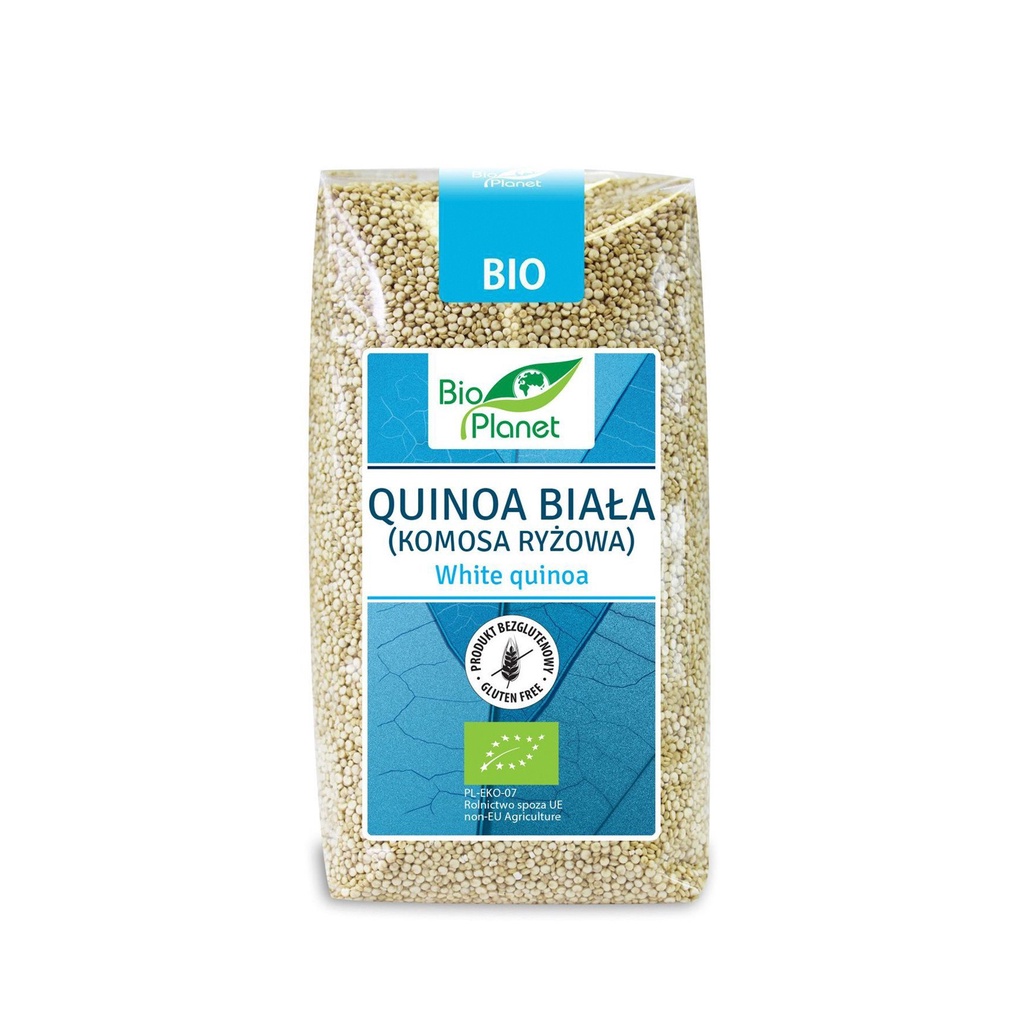 Hạt diêm mạch (quinoa) trắng hữu cơ Bio Planet 500g