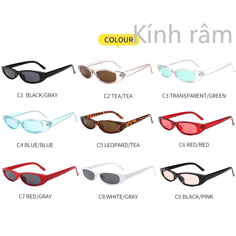 Vintage Small Cat Eye Sunglasses Women Luxury Brand Designer