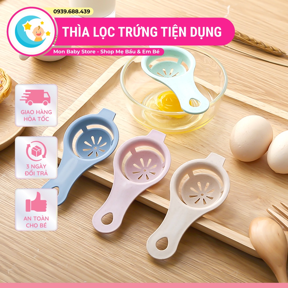 Thìa lọc trứng tiện dụng - Dụng cụ tách trứng