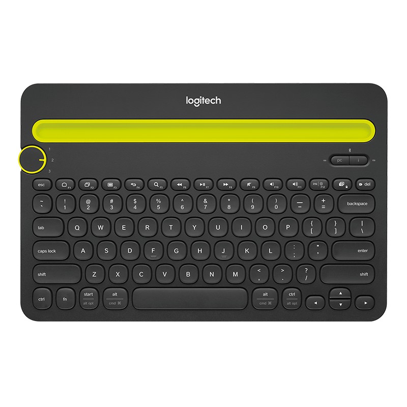 Bàn phím không dây Bluetooth Logitech K480 Đen