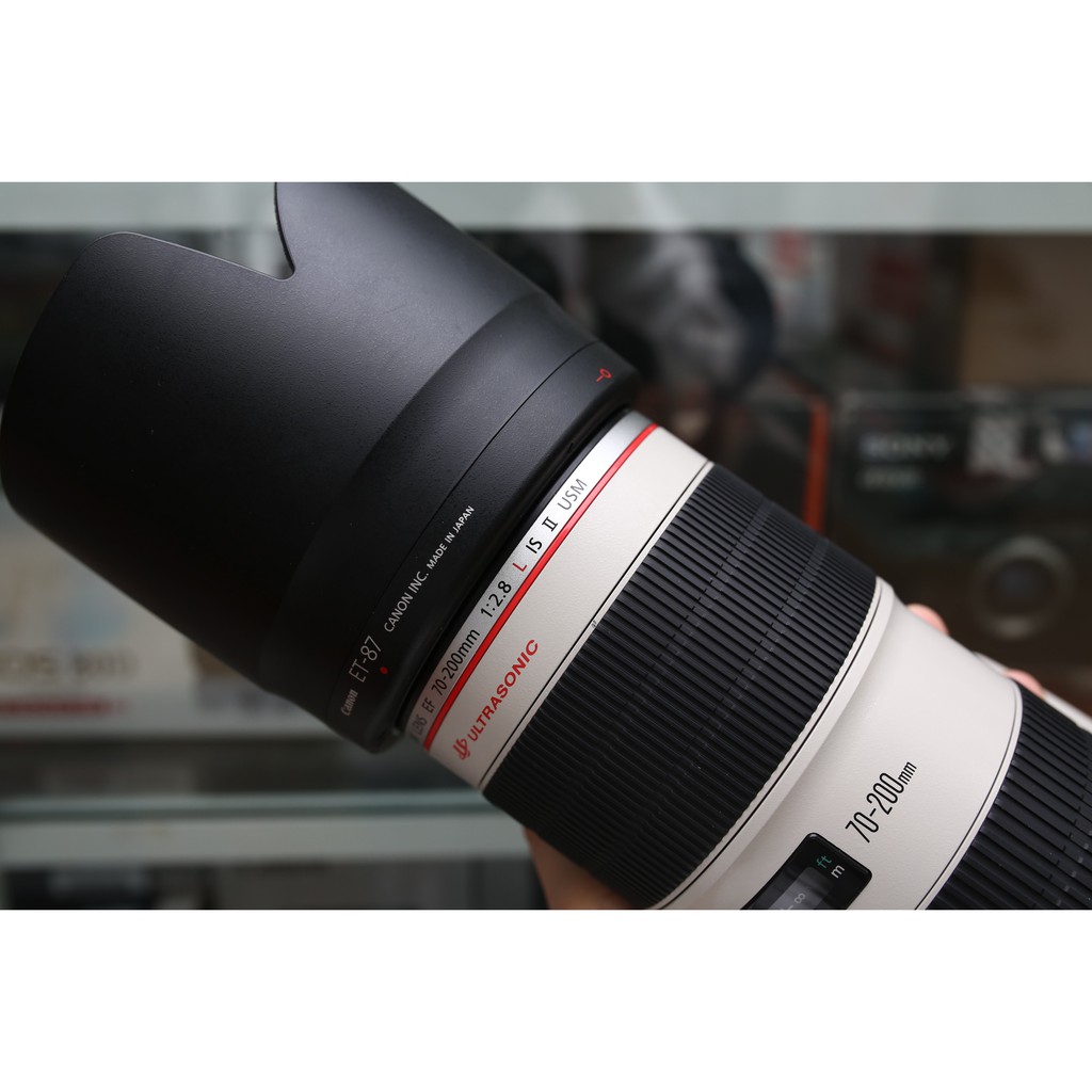 ỐNG KÍNH CANON EF 70-200 mm F2.8 L IS II USM - TELE CHÂN DUNG ĐƯỢC ƯA CHUỘNG NHẤT CỦA CANON