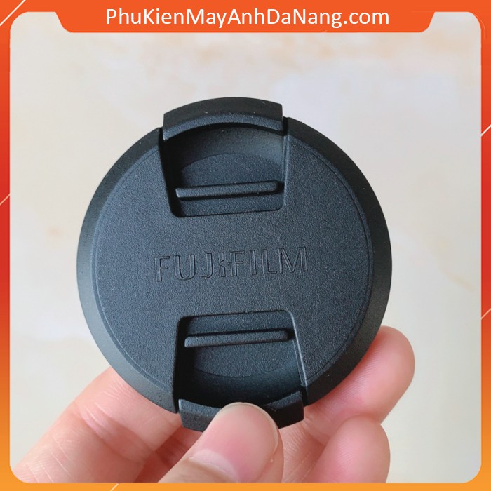 Nắp trước ống kính Fujifilm 52mm 58mm logo dập nổi bảo vệ ống kính máy ảnh dành cho ống kính Fujifilm