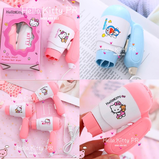 MÁY SẤY TÓC MINI HELLO KITTY - DORAEMON