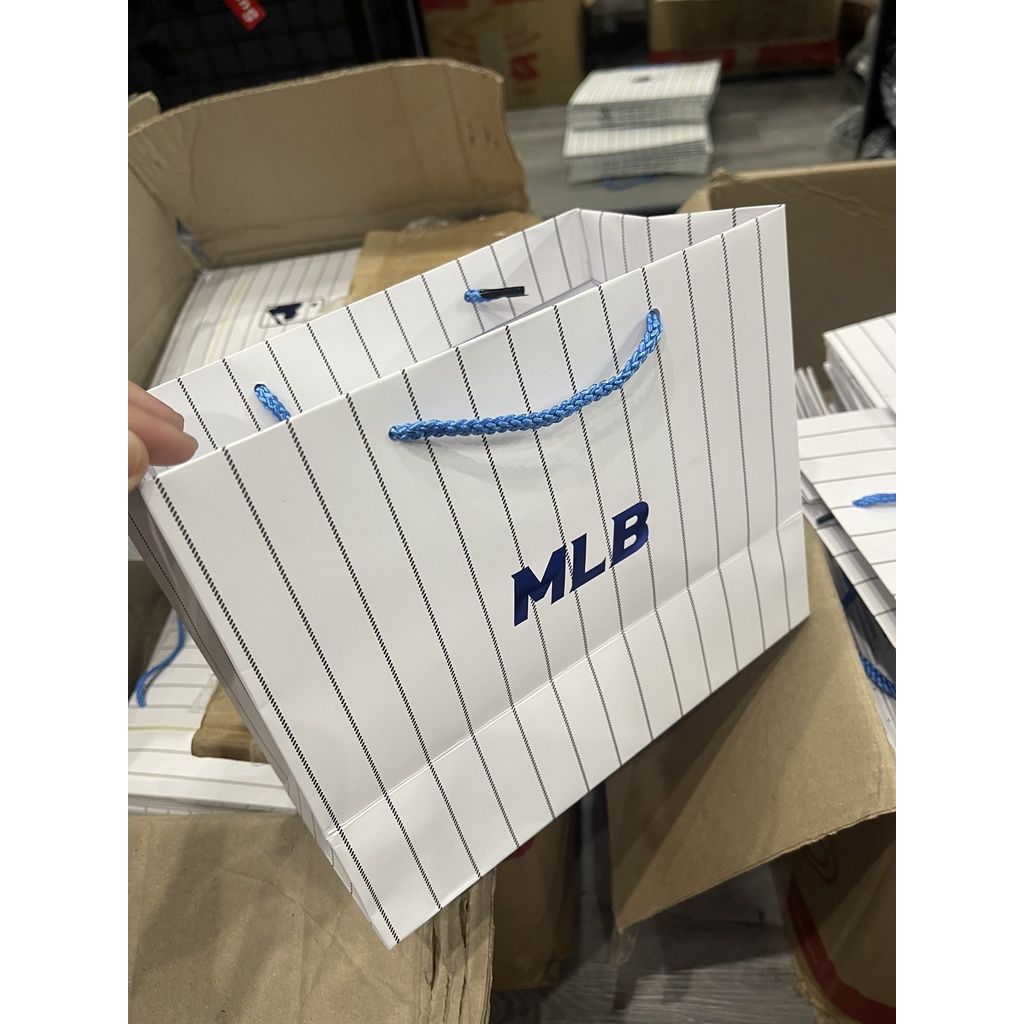 Túi giấy MLB 25x20x12 | 35x27x15 Đủ kích thước | CÓ SẴN SL