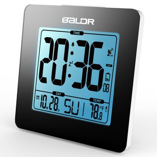 Đồng hồ điện tử để bàn kiêm Lịch và nhiệt kế BALDR
