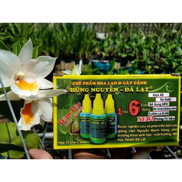 Chế phẩm Hùng Nguyễn - Đà Lạt cho Hoa Lan và cây cảnh chai 20ml