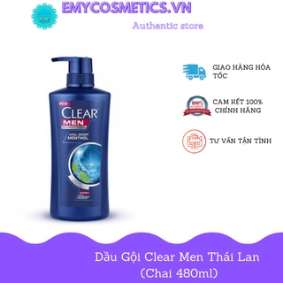 Dầu gội Clear đủ màu Thái Lan (Chai 480ml)