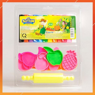 ⏩ Đất sét - Sáp nặn kèm khuôn Colokit 12 màu MCT-C02