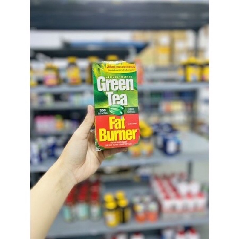 Viên uống giảm cân từ trà xanh Green Tea Fat Burner 200 viên của Mỹ