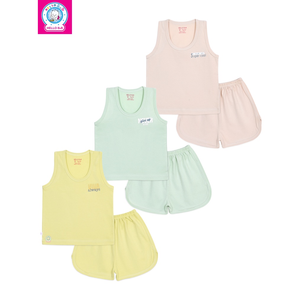 Bộ Ba Lỗ Phối Màu BN0016 - HELLO BnB