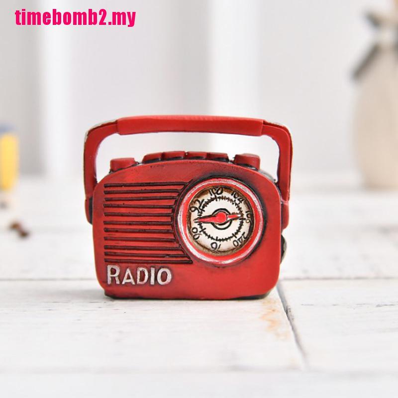 1 Đồ trang trí Tượng Mini Phong Cách Retro Dễ Thương Dùng Trang Trí