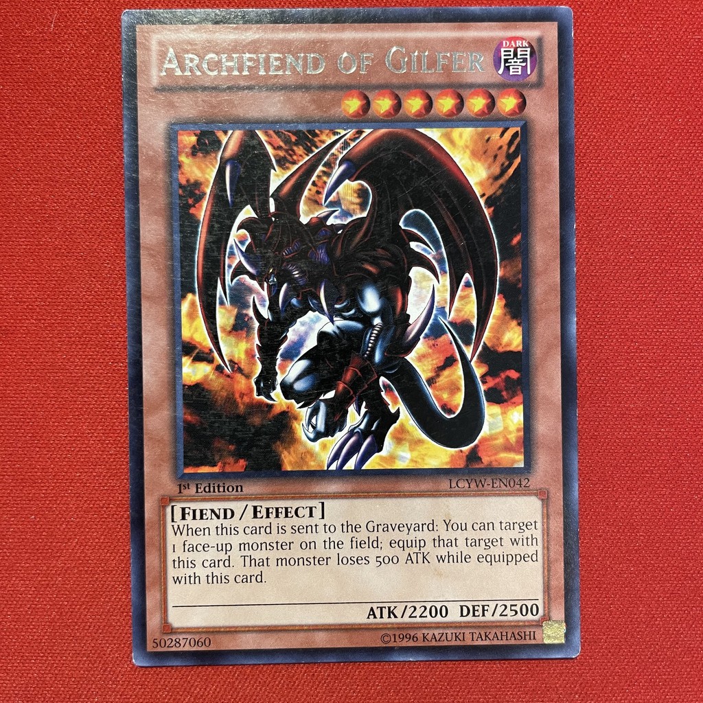 [EN][Thẻ Bài Yugioh Chính Hãng] Archfiend Of Gilfer