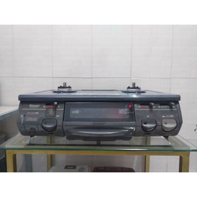 BẾP GAS ĐIỆN TỬ CHỐNG CHÁY NỒI ,SIÊU TIẾT GAS RINNAI MẶT MEN CAO CẤP NỘI ĐỊA NHẬT BẢN