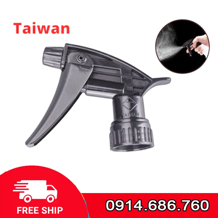 Đầu vòi xịt thay thế hàng TAIWAN chuẩn dành cho bình xịt hóa chất chăm sóc xe