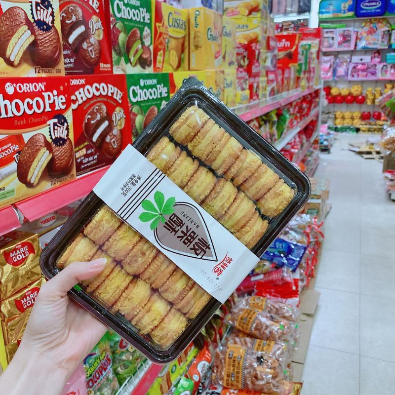 Bánh Hạt Dẻ Đậu Xanh Vị Mật Ong Khay 500g