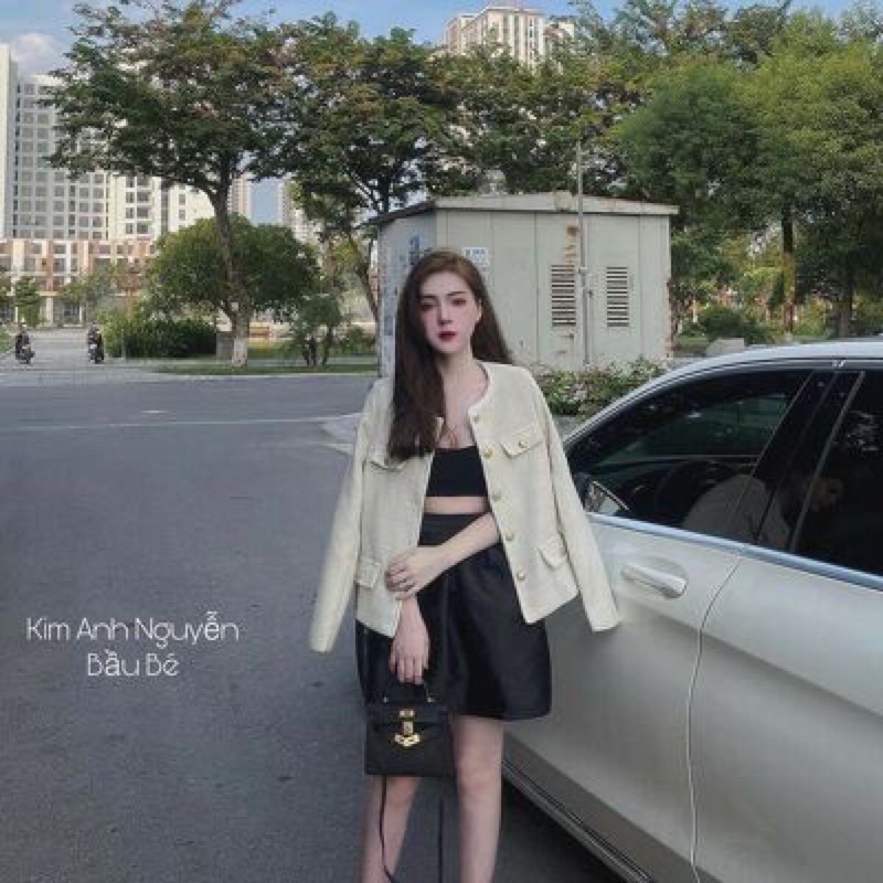 Áo dạ khuy tweed | BigBuy360 - bigbuy360.vn