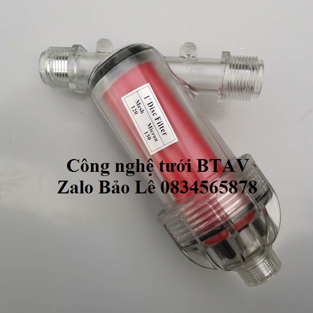 LỌC CẶN CHO BỒN NƯỚC GIA ĐÌNH LỌC Y34 TRONG SUỐT ĐĨA ĐỎ