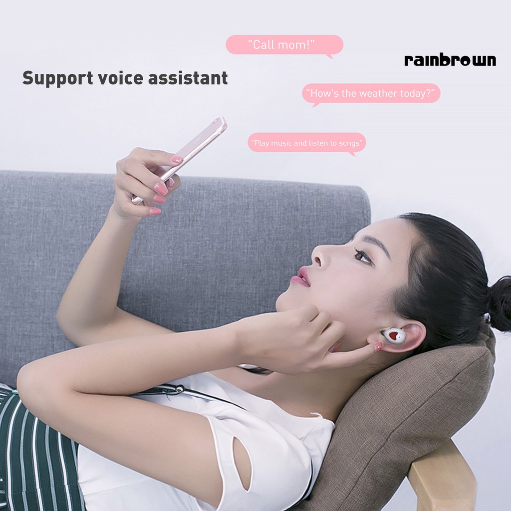 Tai Nghe Bluetooth 5.0 Không Dây Chất Lượng Cao Kèm Phụ Kiện