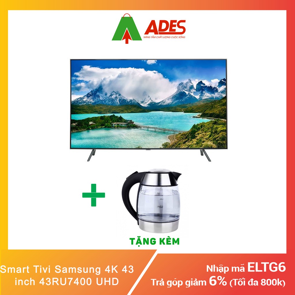 Smart Tivi Samsung 4K 43 inch 43RU7400 UHD