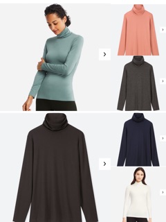 Áo giữ nhiệt cổ lọ Nữ