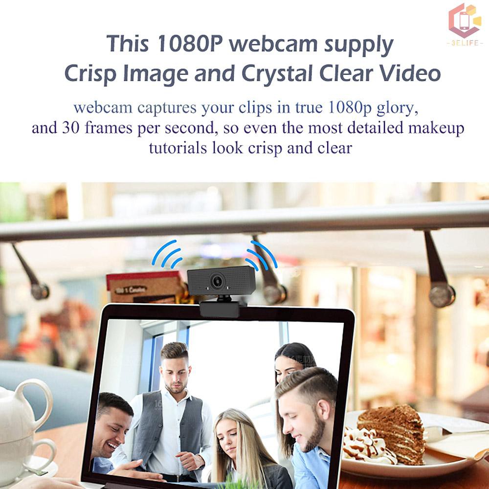 Webcam C60 1080p Full Hd Kèm Micro Cho Máy Tính