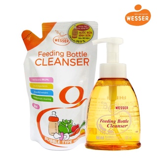 Nước rửa bình sữa Wesser