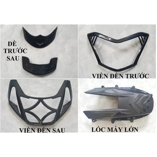 Ốp trang trí xe SH 2017-2019 Carbon Artistar