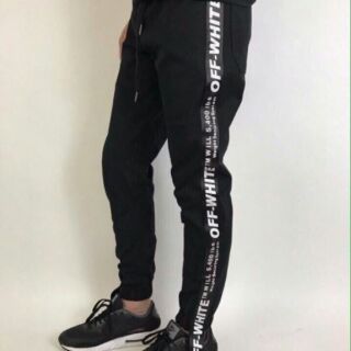Quần jogger viền dây Off White