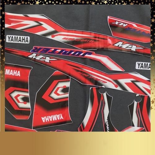 [CỰC RẺ] Bộ tem rời dán full xe JUPITER THÁI mẫu nhỏ hàng siêu bền như zin( Nhiều màu )