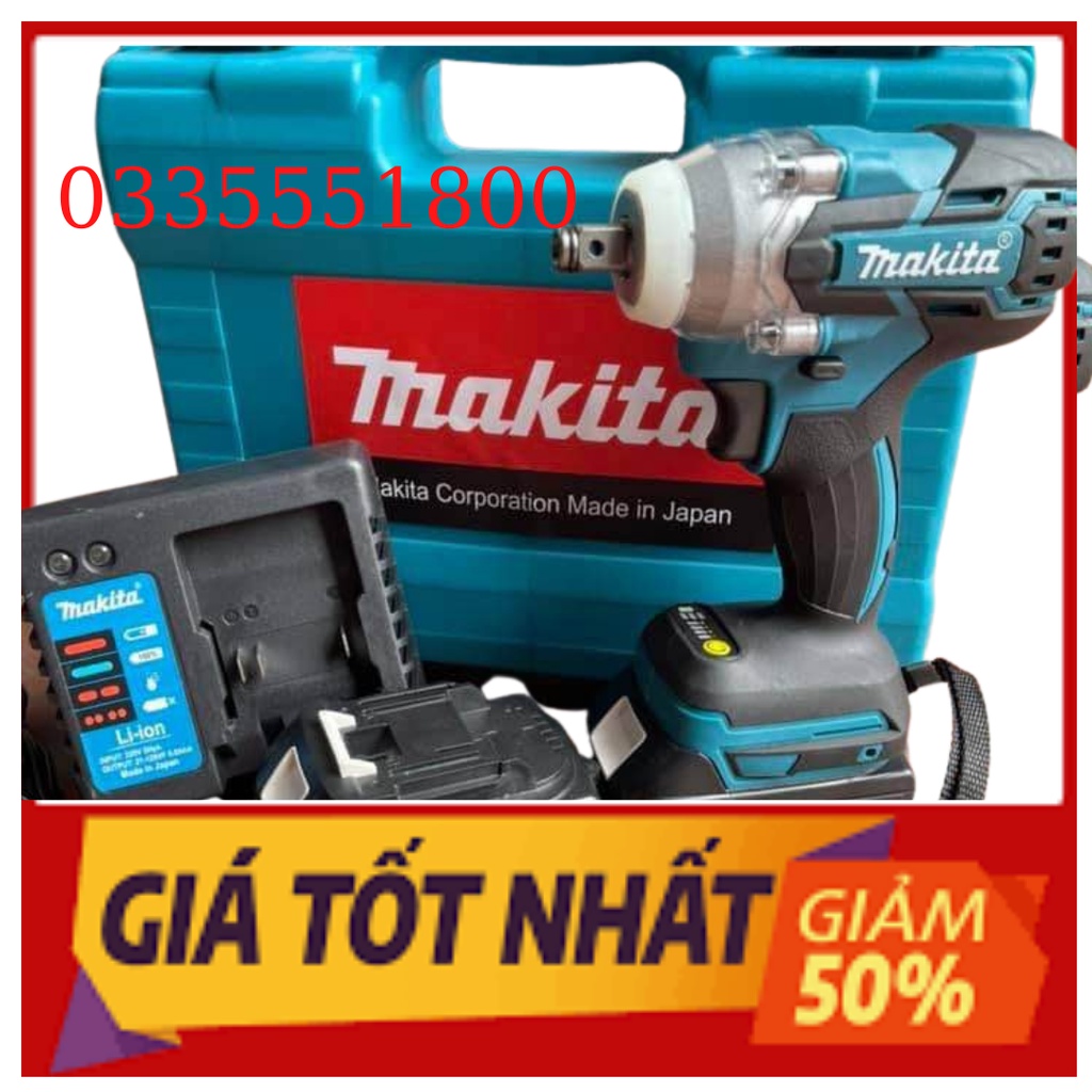 [Có bảo hành] MÁY KHOAN MAKITA 36V - KHÔNG CHỔI THAN - CÓ BÚA, BẮT VÍT, SIẾT BULONG ,PIN 10 CELL - MÁY KHOAN PIN