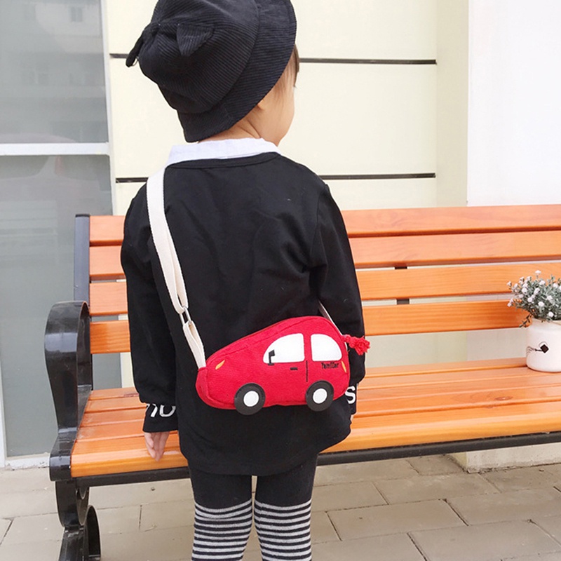 Túi Đeo Chéo Mini Màu Đỏ/Xanh Lá/Xanh Dương/Vàng Thời Trang Cho Trẻ Em