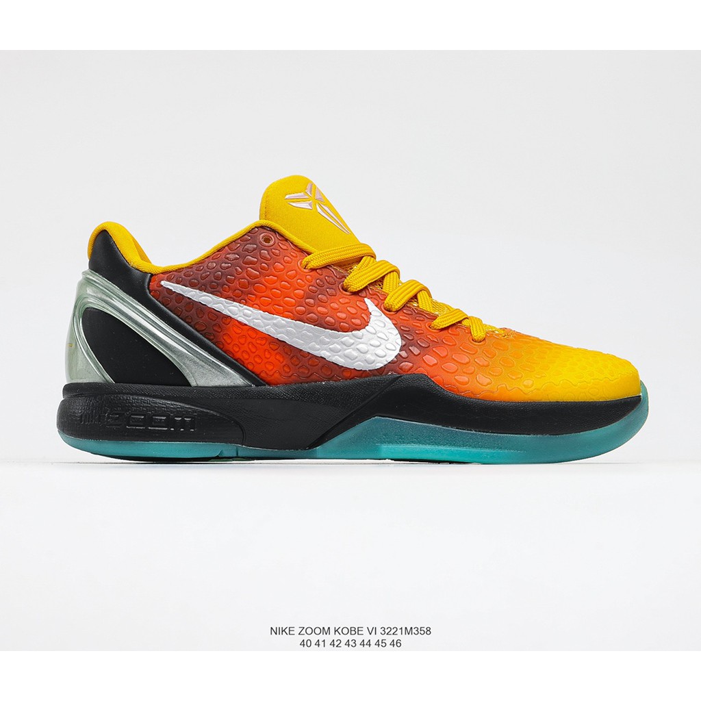 Order 1-2 Tuần + Freeship Giày Outlet Store Sneaker _Nike ZOOM Kobe VI Mamba BlackYellow ZK6 MSP: 3221M3588 gaubeostore.