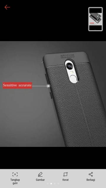 Ốp Bao Da Nắp Gập Cho Xiaomi Redmi Note 2