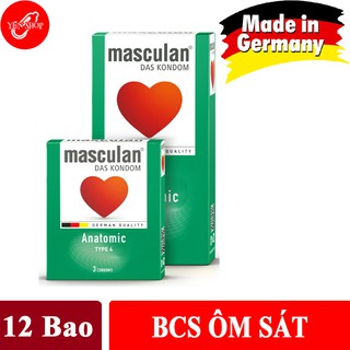 BAO CAO SU MASCULAN ANATOMIC ÔM SÁT NÚT THẮT CHỐNG TUỘT