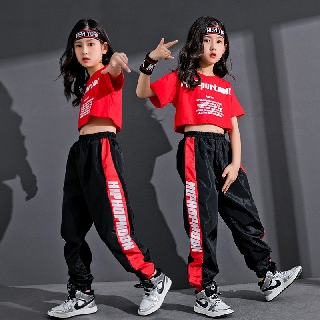 Trang Phục Trình Diễn Nhảy Hip Hop Đường Phố Cho Bé Gái