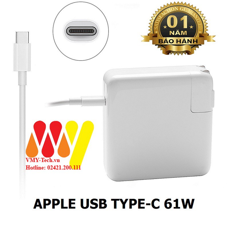 Sạc Laptop Type C 61W Apple Macbook MJ262 Adapter